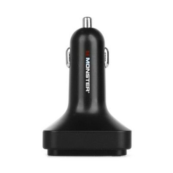 Monster -  FM Transmitter 20W USB-C Charging 3D Surro Black - Picture 1 of 4